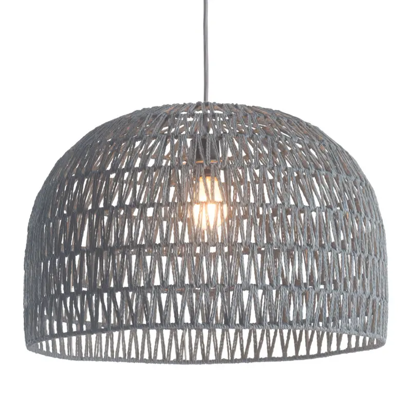 Gray Lantern Metal Dimmable Ceiling Light With Shades By Homeroots