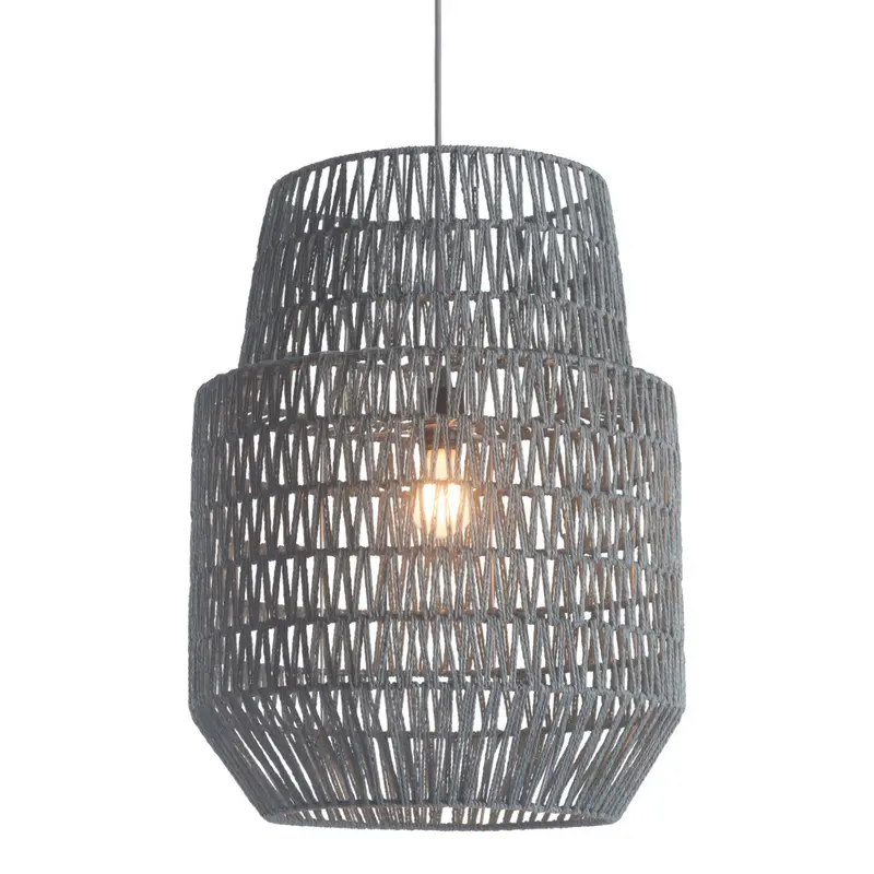 Gray Night Sky Zig Zag Ceiling Lamp By Homeroots