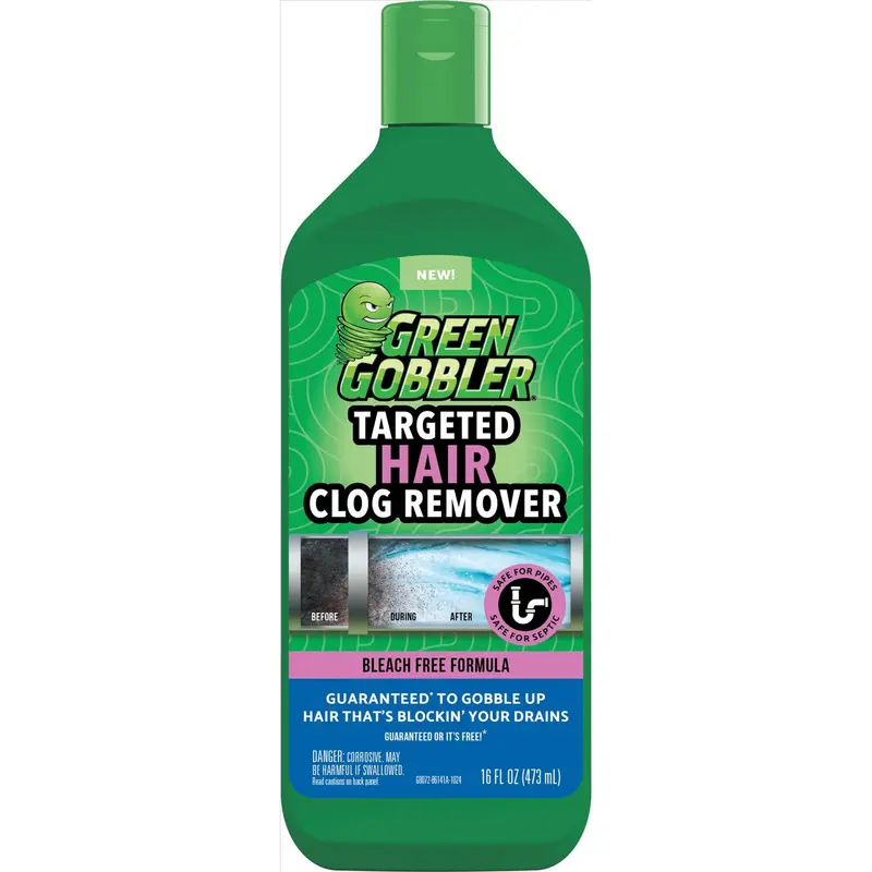 Green Gobbler Liquid Hair Clog Remover 16 fl. oz. (Pack of 6)