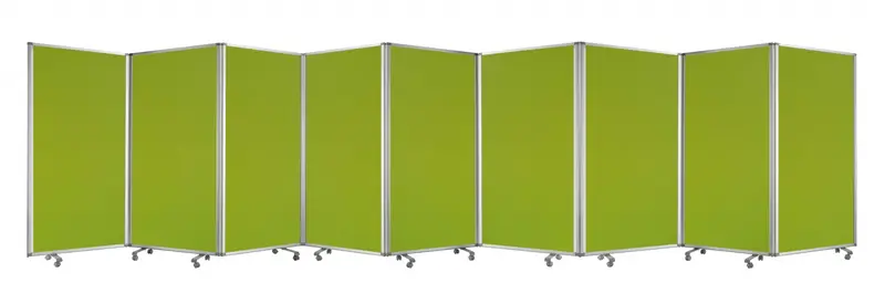 Green, Metal, 9 Panel, Screen By Homeroots