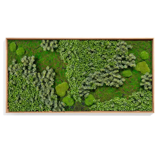 Green Wall, 'Essex Mix 2', Nat By Gold Leaf Design Group