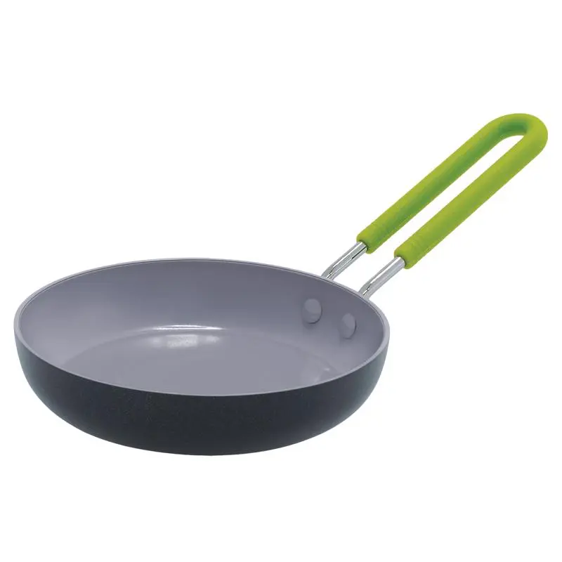 GreenPan Aluminum Mini Fry Pan 5 in. Black - Open Box
