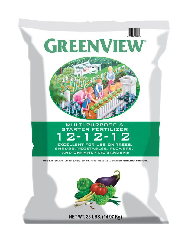 GreenView 12-12-12 Starter Fertilizer 33 lb.