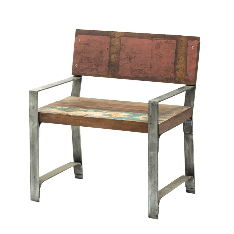 Greenwich Reclaimed Wood Outdoor Chair,62h67