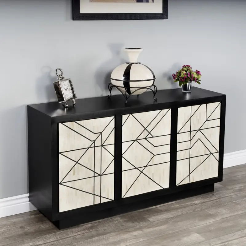 Greta Bone Inlay Sideboard By Homeroots