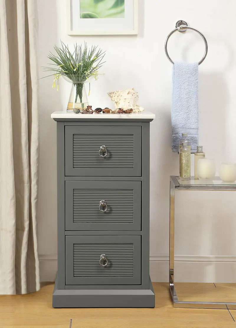 Grey Mdf Cabinet By Homeroots