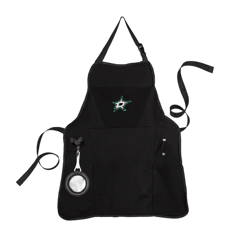 Grill Apron, Black, Dallas Stars,4ap4358ga