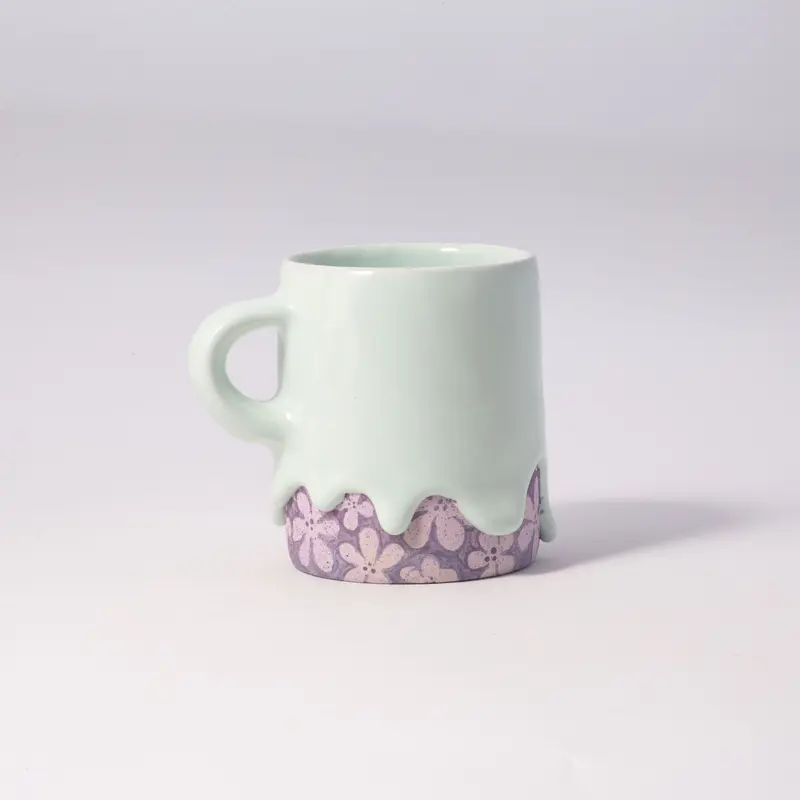 Groovy Cylinder Mug