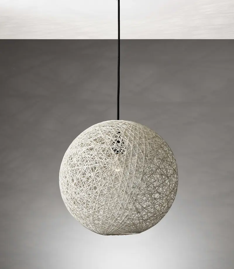 Groovy Rattan String Shade Large Pendant Light By Homeroots
