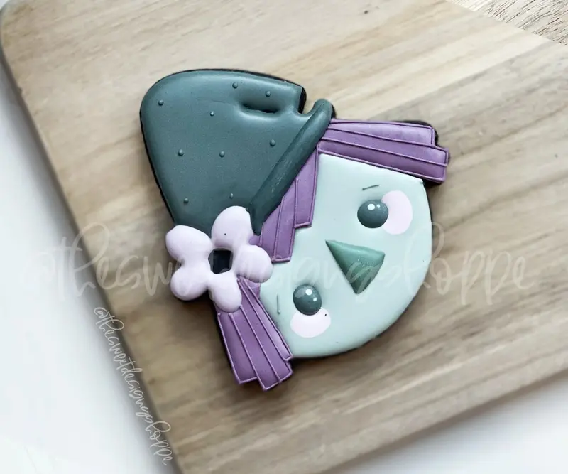 Groovy Witch Face - Cookie Cutter