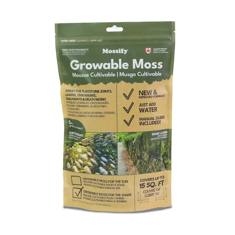Growable Moss For Shade