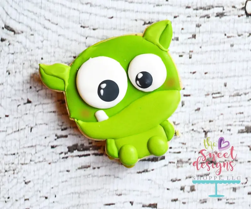 Grumpy Monster v2- Cookie Cutter
