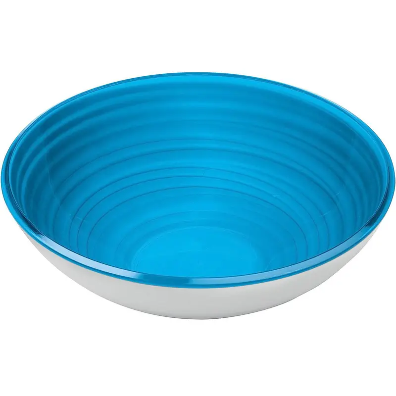 GUZZINI M BOWL TWIST - CLEAR BLUE