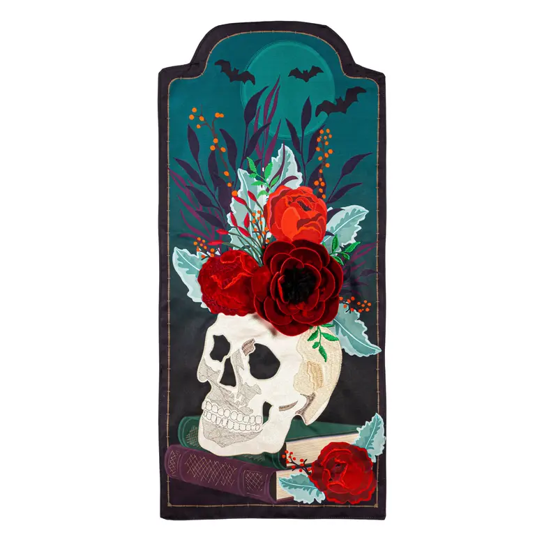 Halloween Floral Everlasting Impressions Textile Decor,14l11001xl
