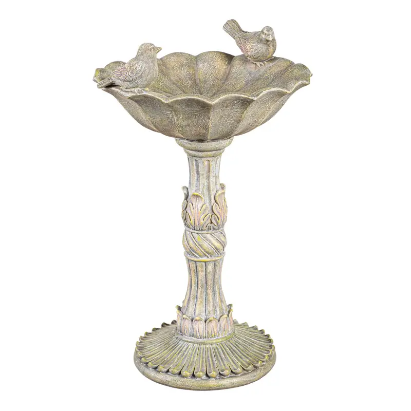 Hand Painted Mini Bird Bath