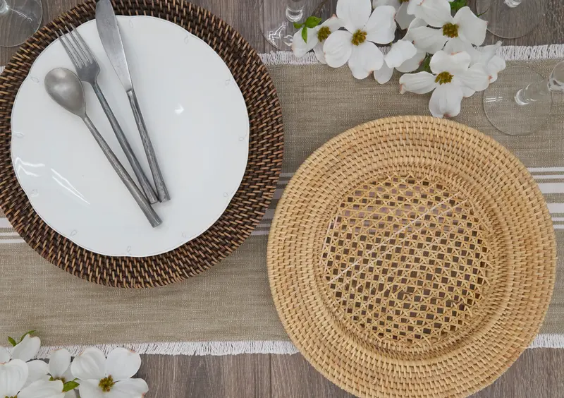 Handmade Rattan Charger