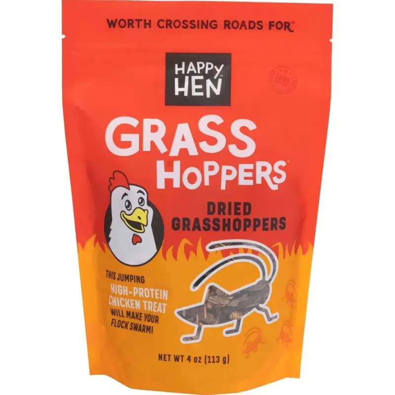 Happy Hen Dried Grass Hoppers