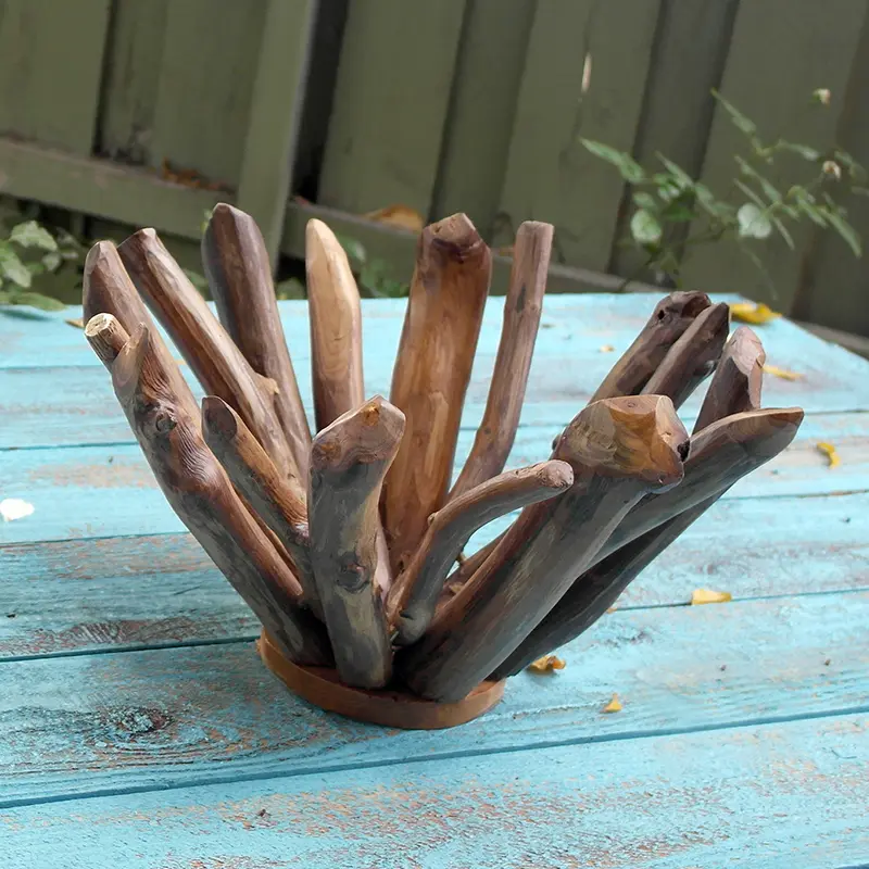 Harini Driftwood Branch Bowls Set of 2 By Garden Age Supply