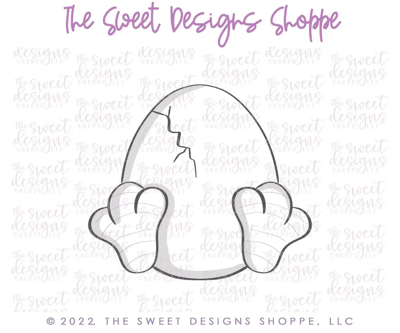 Hatching Chick Lady Milkstache - Cookie Cutter