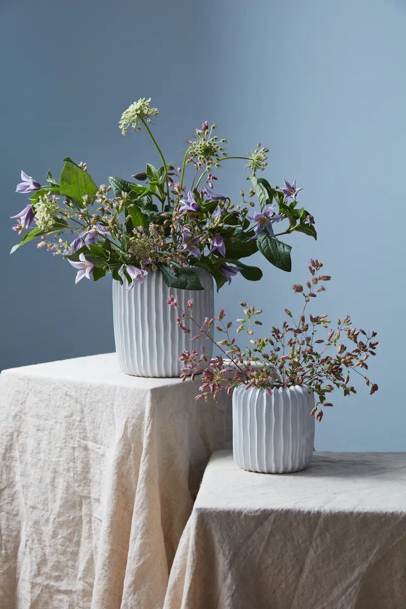 Haven Vase Set of 4 By Accent Decor