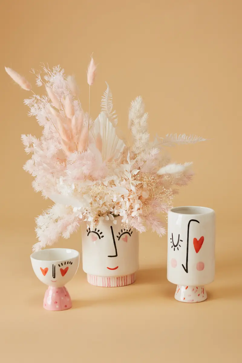 Heart Eyes Collection Set of 8 By Accent Decor