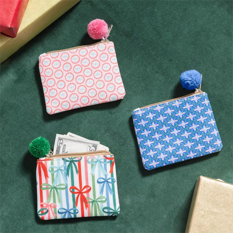 Heartfelt Cheer Travel Accessories, Gift Card Pouch, Asst of 3, CDU