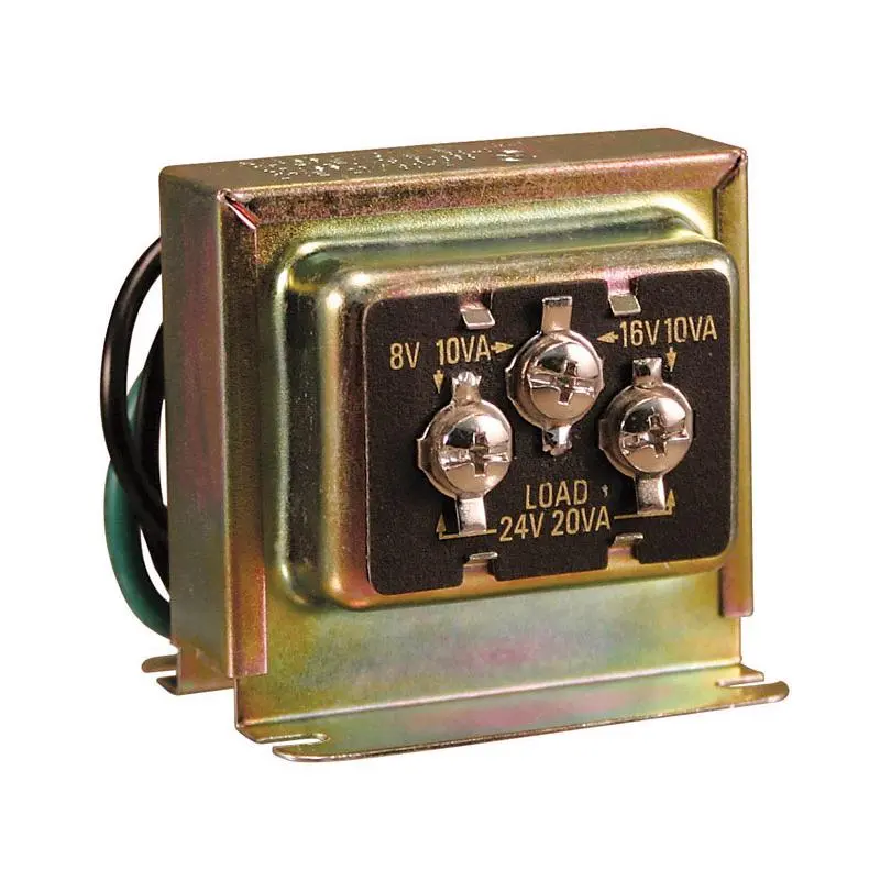 Heath Zenith Metal Wired Door Chime Transformer - Open Box