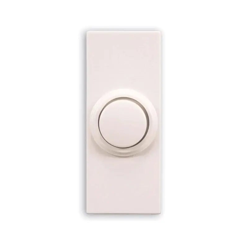 Heath Zenith Plastic Wireless Pushbutton Doorbell - Open Box