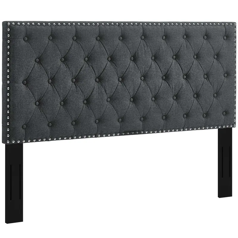 Helena Tufted Full / Queen Upholstered Linen Fabric Headboard By Modway - MOD-5860