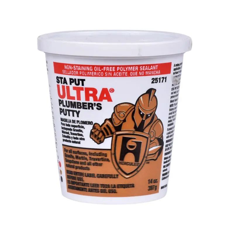 Hercules Oatey 25171 Sta Put Ultra Plumbers Putty, 14 oz