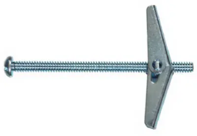 Hillman 1/8 in. Dia. x 2 in. L Round Steel Toggle Bolt 15 pk (Pack of 5) - Deal of The Week