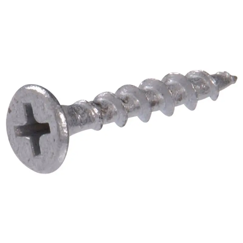 HILLMAN No. 6 Ga. X 1-5/8 in. L Gray Phillips Bugle Head Deck Screws 100 pk - Deal of The Week