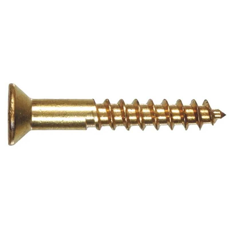 Hillman No. 8 X 1 in. L Phillips Wood Screws 100 pk - Open Box