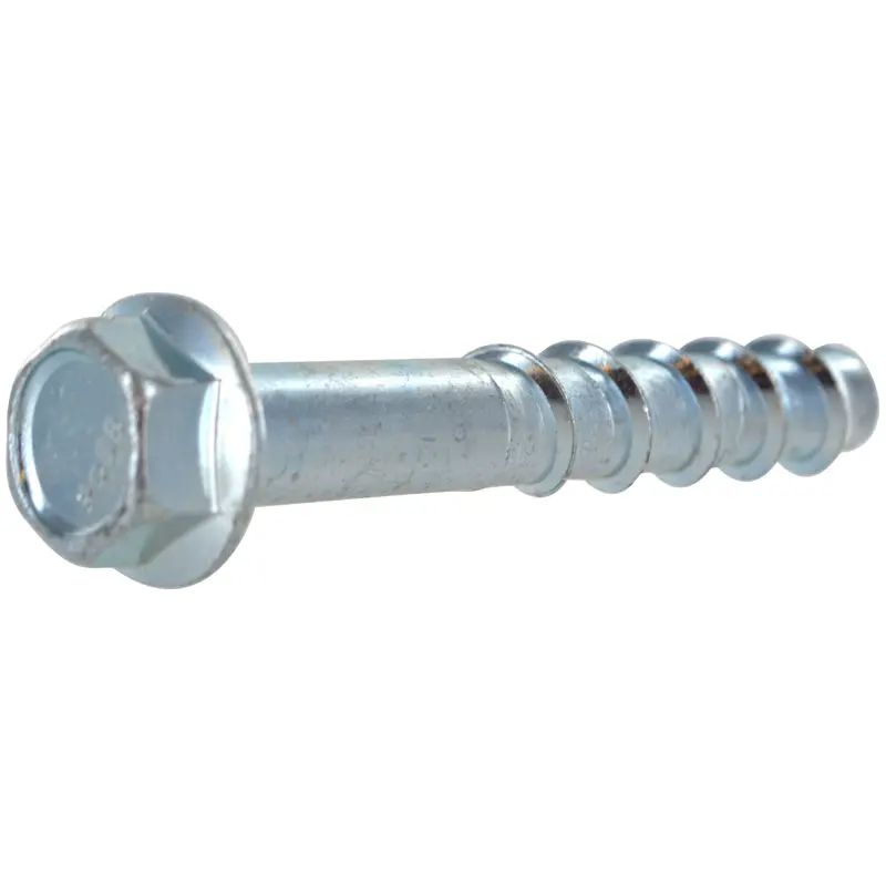 HILLMAN Screw-Bolt+ 1/4 in. D X 3 in. L Steel Hex Head Concrete Screw Anchor 25 pk - Deal of The Week
