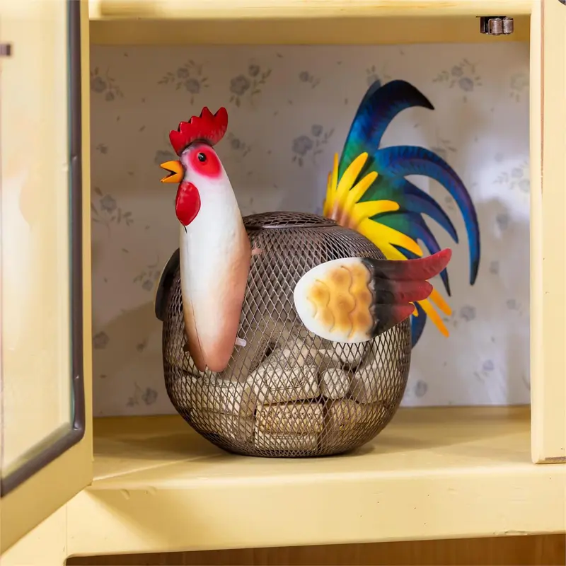 Hillside Pasture Barware Accessory Cork Collector, Farm Rooster
