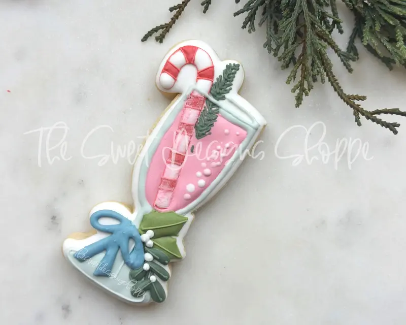 Holiday Champagne - Cookie Cutter