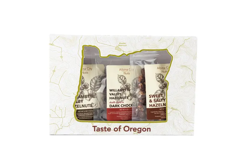 Holiday Hazelnuts of the Willamette Valley Gift Box