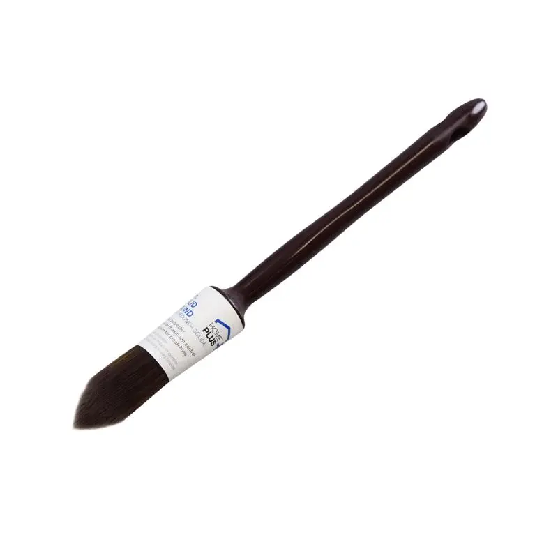 Home Plus 25 mm Round Trim Paint Brush (Pack of 12)