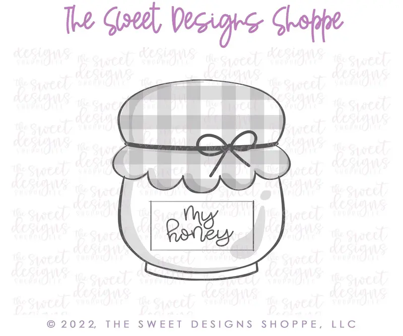 Honey Jar - Cookie Cutter