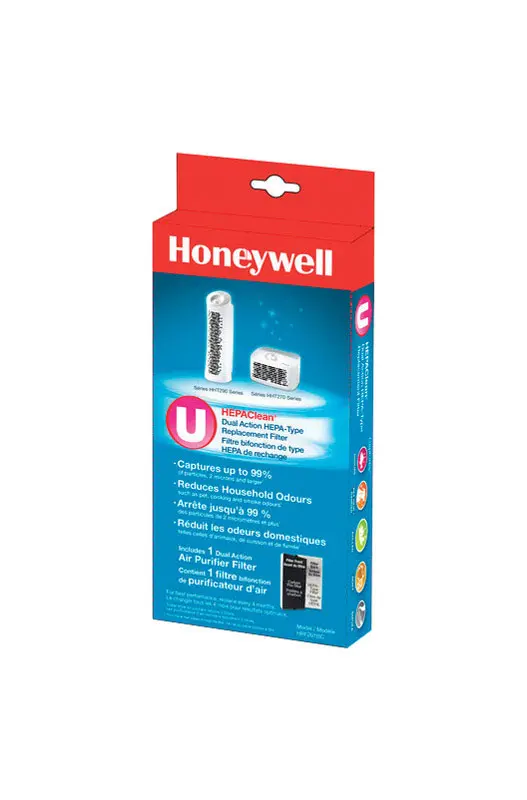 Honeywell HEPAClean 10.24 in. H X 1.5 in. W Rectangular Air Purifier Filter 1 pk - Open Box