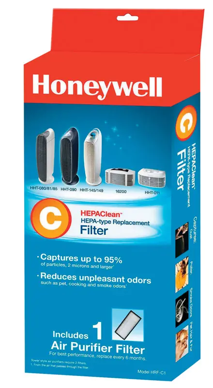 Honeywell HEPAClean 4.9 in. H X 1.6 in. W Rectangular Air Purifier Filter 1 pk - Deal of The Week