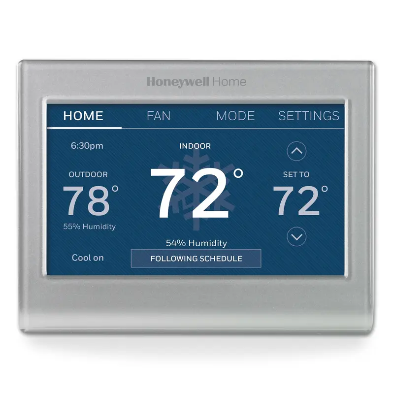 Honeywell Home Smart Color Built In WiFi Heating and Cooling Touch Screen Programmable Thermostat - Open Box
