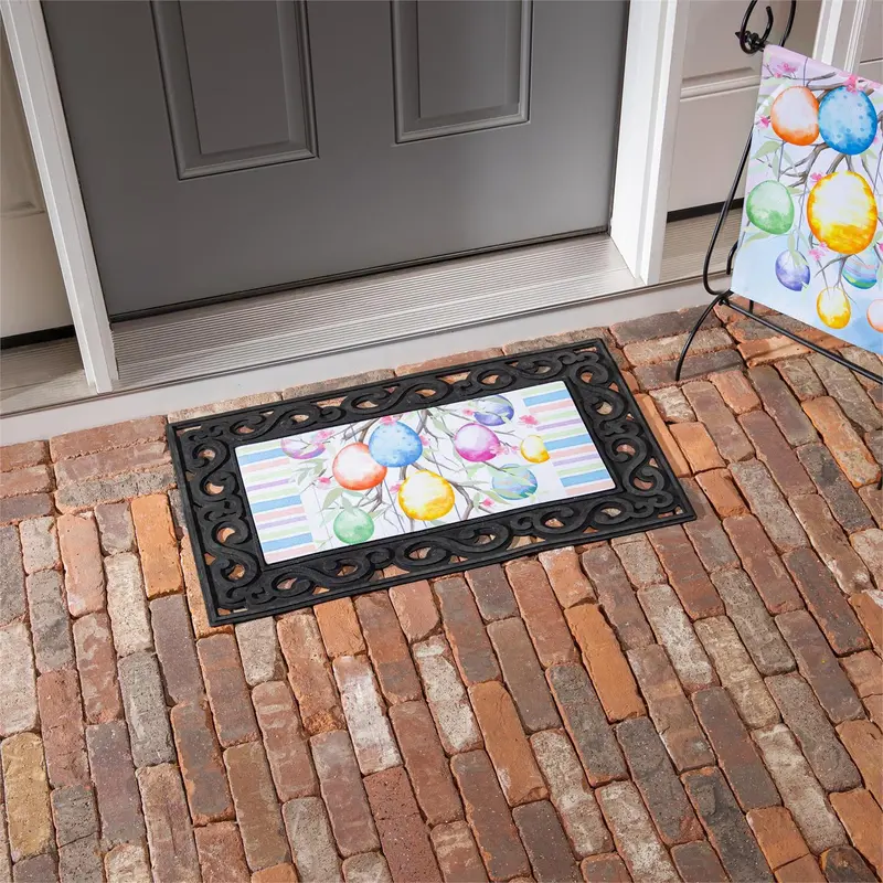 Hop Into Spring Egg Tree Sassafras Switch Mat