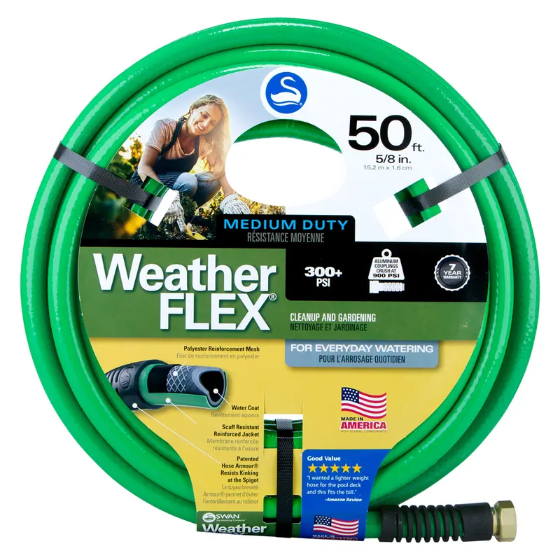 HOSE WTHRFLX 5/8 inchX50' (A) - Deal of The Week