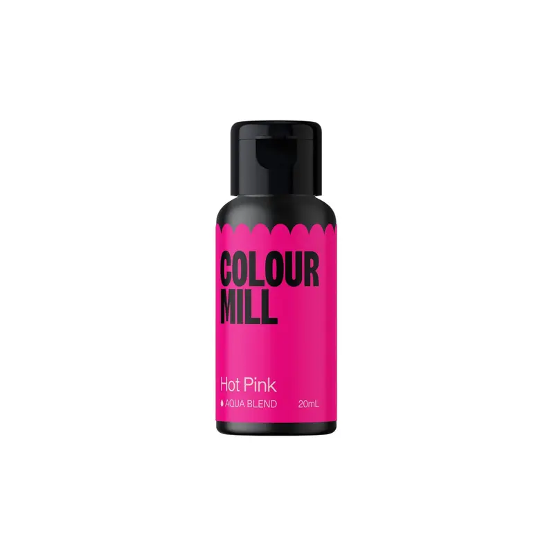 Hot Pink - Aqua Blend - Food Color - 20ml by
