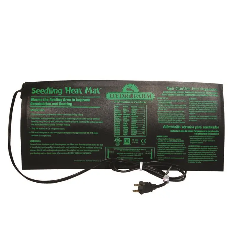 Hydrofarm Jump Start Hydroponic Heat Mat 17 W - Open Box