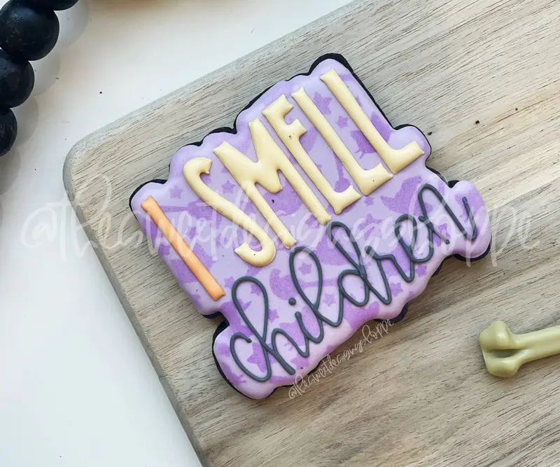 I SMELL Children Plaque - Cookie Cutter