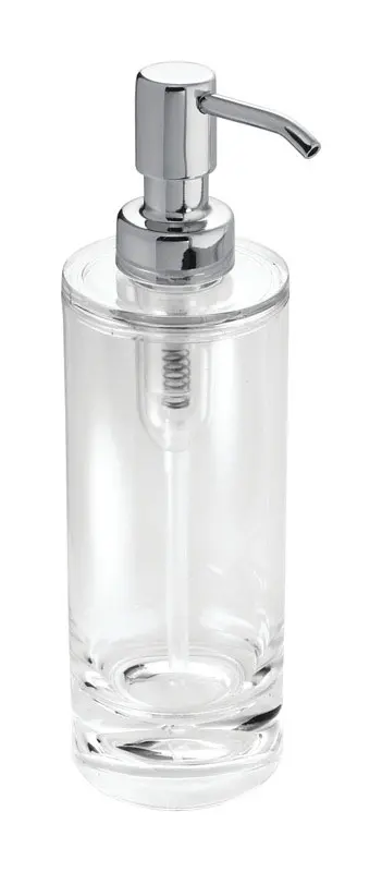 iDesign Eva Chrome Clear/Silver Acrylic Soap Pump - Deal of The Week