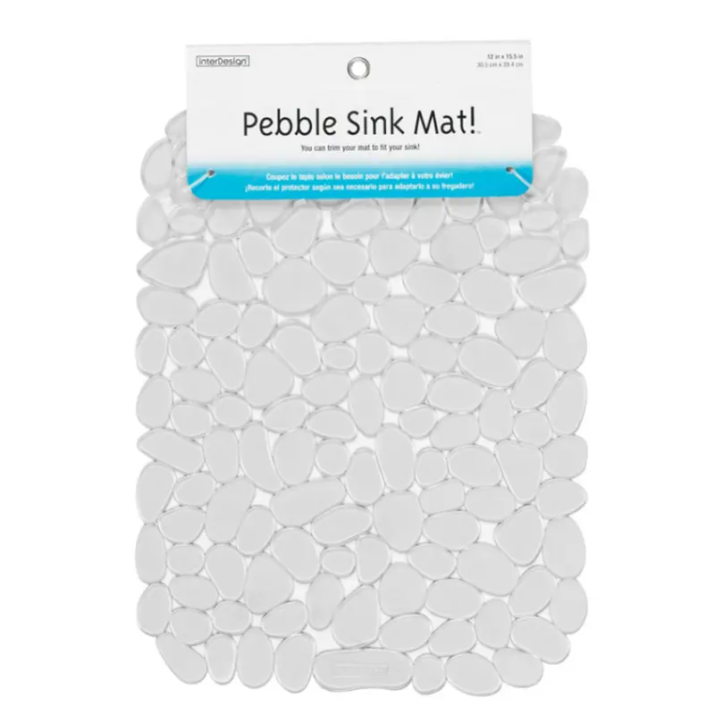 iDesign Graphite Plastic Sink Mat - Open Box