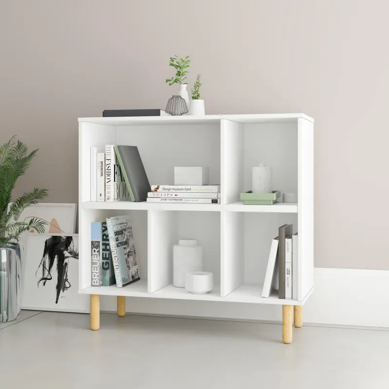 Iko White Open Cubbie Shelving Unit By Homeroots